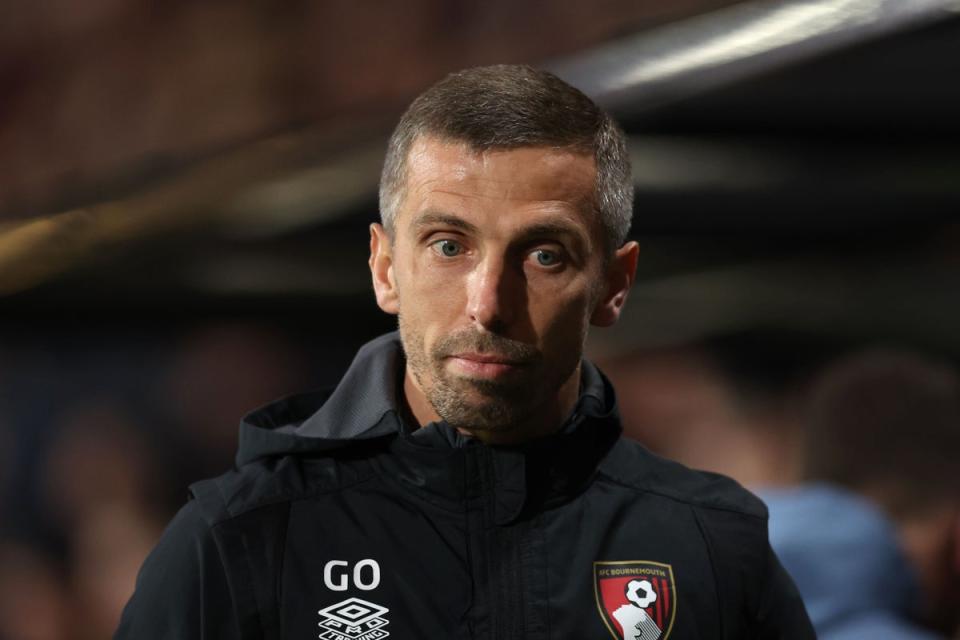 Bournemouth manager Gary O’Neil felt his players had finally got what they deserved after ending their long winless run with a 1-0 triumph at Wolves (Steven Paston/PA) (PA Wire)