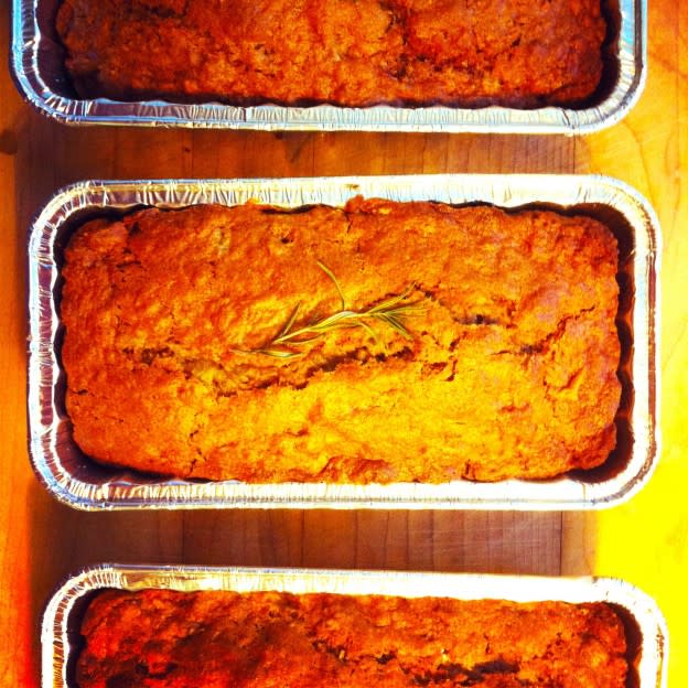 Orange Rosemary Quick Bread