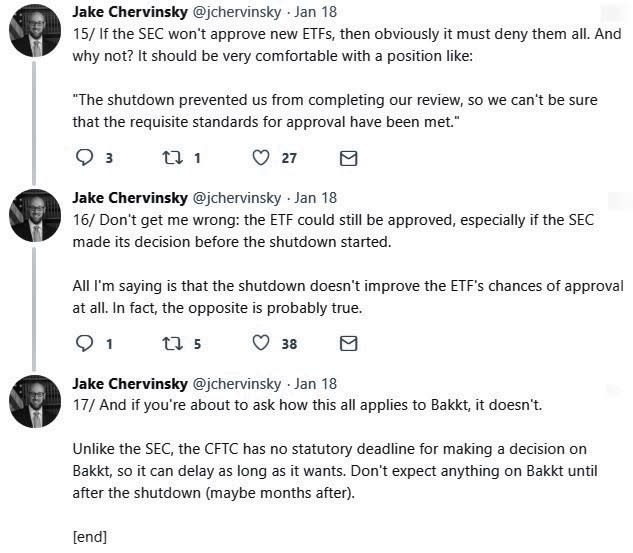 jake chervinksy vaneck bitcoin etf sec twitter