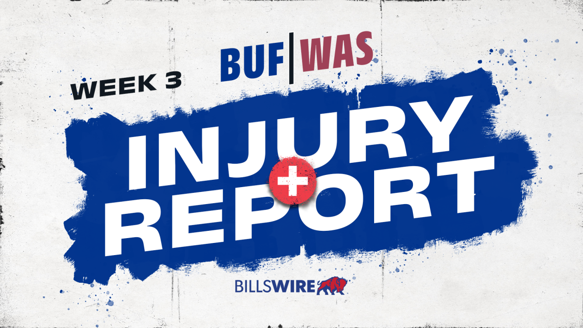 Bills at Commanders Final Friday injury reports
