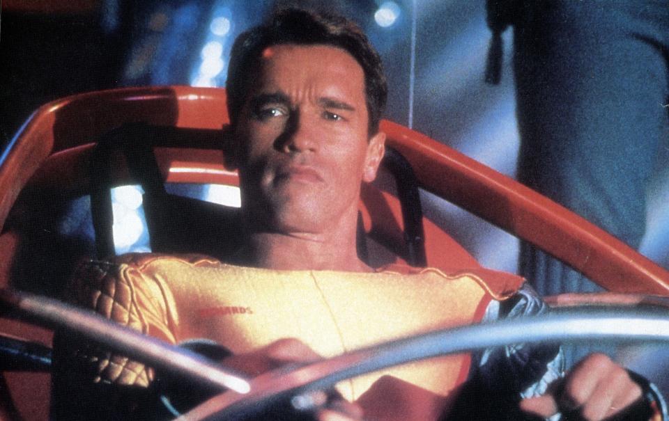 Arnold Schwarzenegger in The Running Man