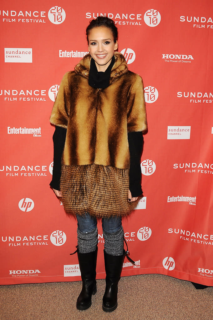 2010 Sundance Film Festival Jessica Alba