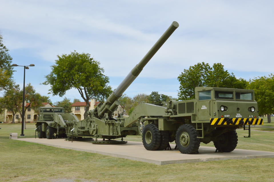 今年年初，美國開發中的戰略長程加農砲（Strategic Long Range Cannon）在推特遭瘋傳。（圖片來源／截自 Twitter）
