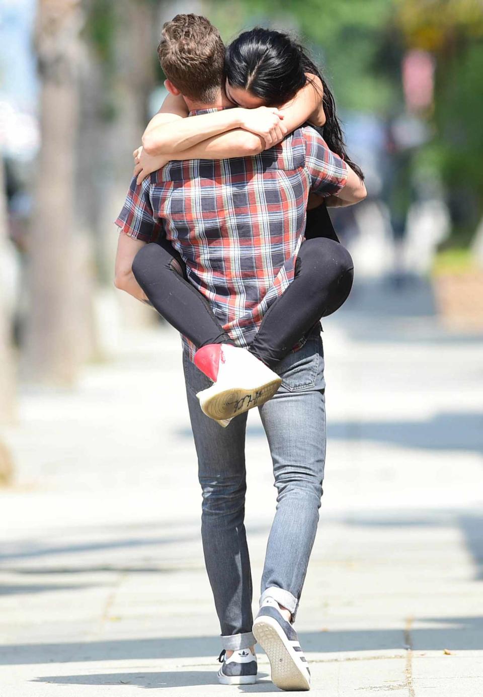 Nikki Bella and Artem Chigvintsev are seen on June 25, 2019 in Los Angeles, California