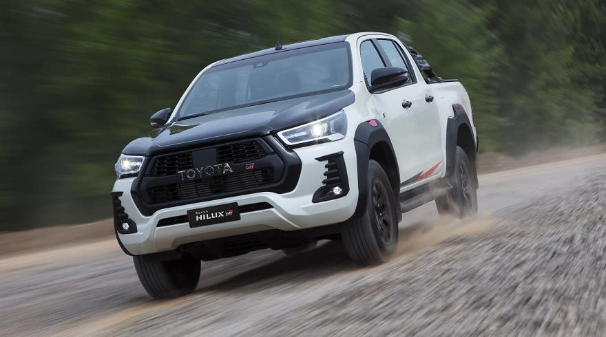 Toyota Hilux, la más vendida del año. 