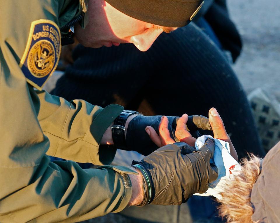 A United States Border Patrol agent