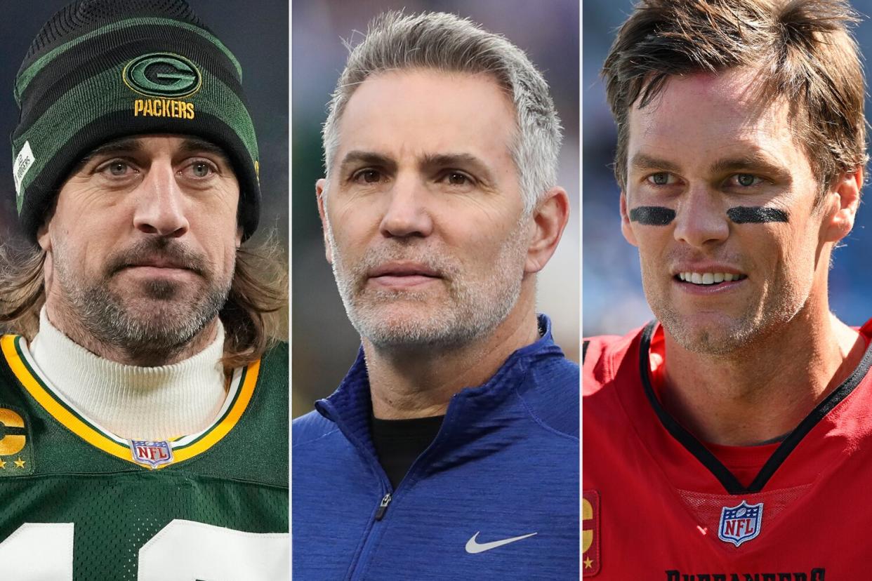 Aaron Rodgers; Kurt Warner; Tom Brady