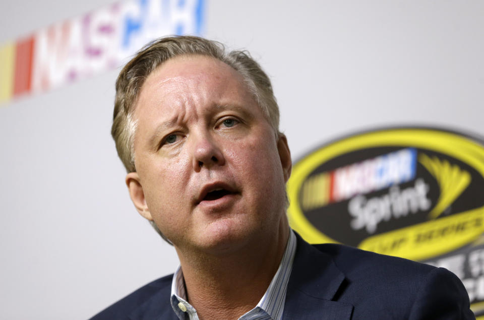 Brian France Credit: AP Photo/Alan Diaz,