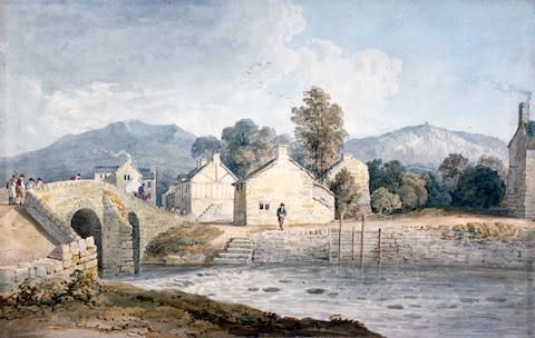 A 19th-century painting of Keswick - Credit: GETTY