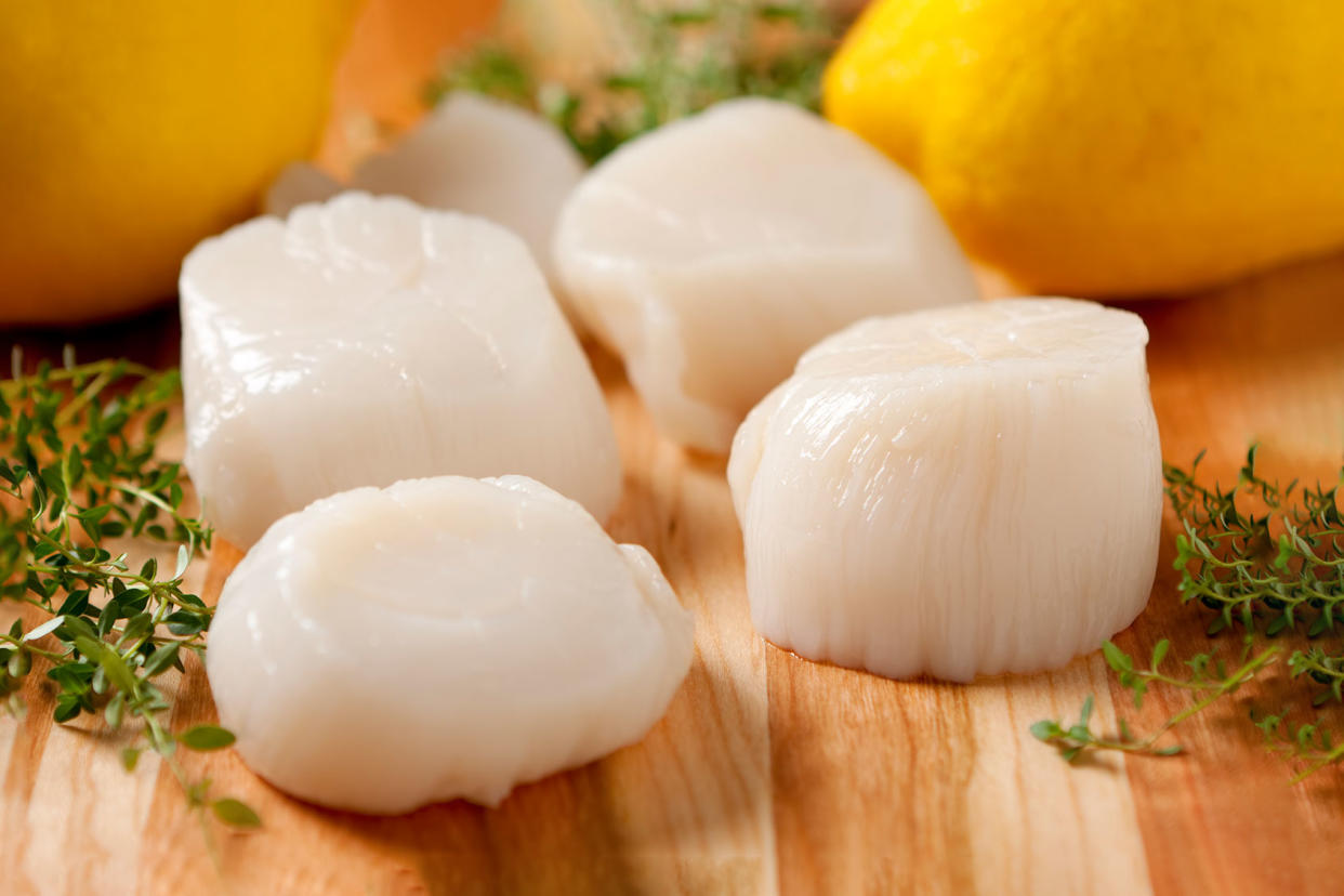 Fresh Sea Scallops Getty Images/boblin