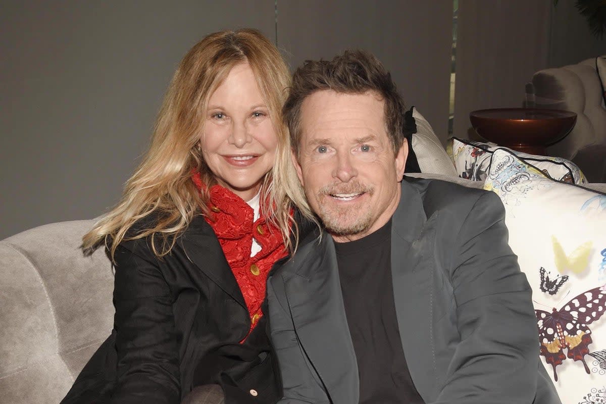Meg Ryan made a rare public appearance to support long-time friend Michael J Fox in New York  (Michael Simon/Shutterstock)