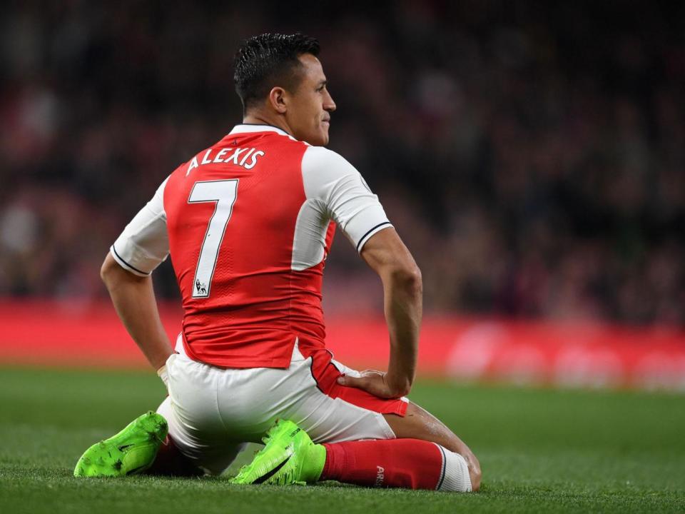 Alexis Sanchez has cut an increasingly frustrated figure in recent weeks (Getty)