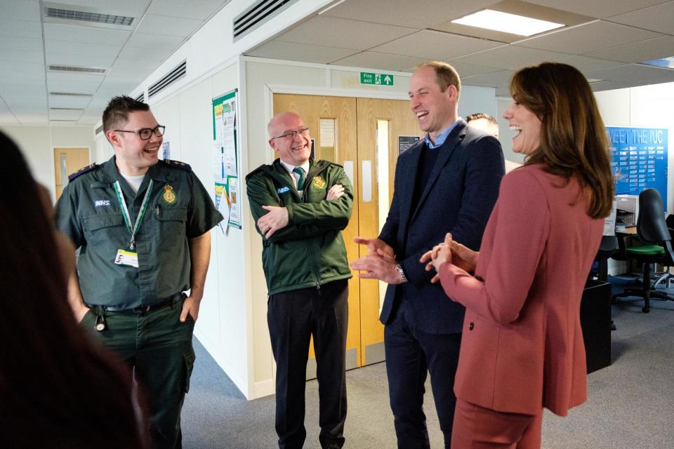 The Duke and Duchess of Cambridge (PA)