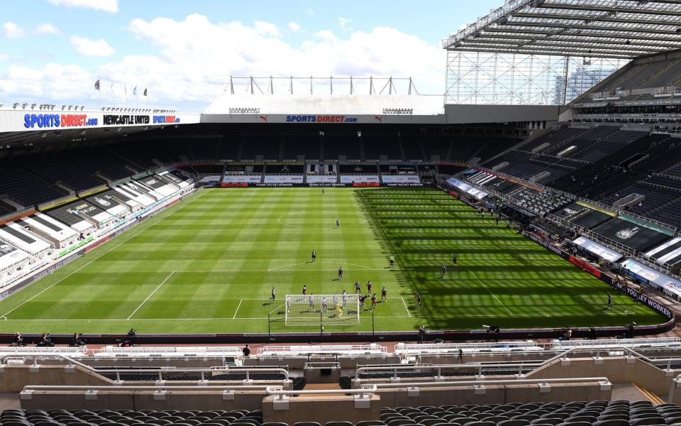 St James's Park, Newcastle - Newcastle United takeover confusion deepens as fresh Saudi TV row erupts - GETTY IMAGES