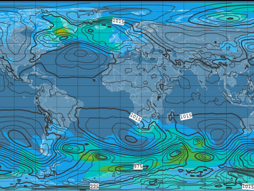 ECMWF are known for their ensemble forecasting abilities - essentially 51 separate forecasts made by the same computer model, all activated from the same starting timeECMWF