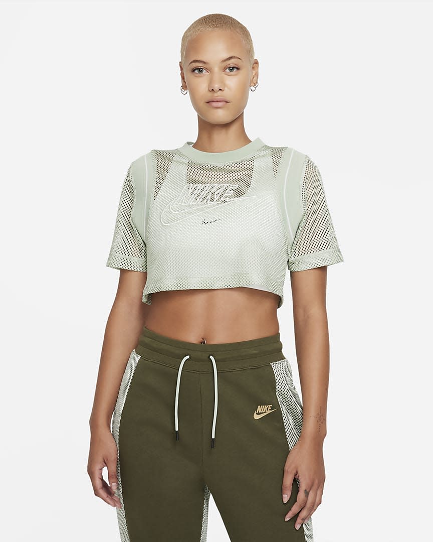 Serena Design Crew Tennis Crop Top