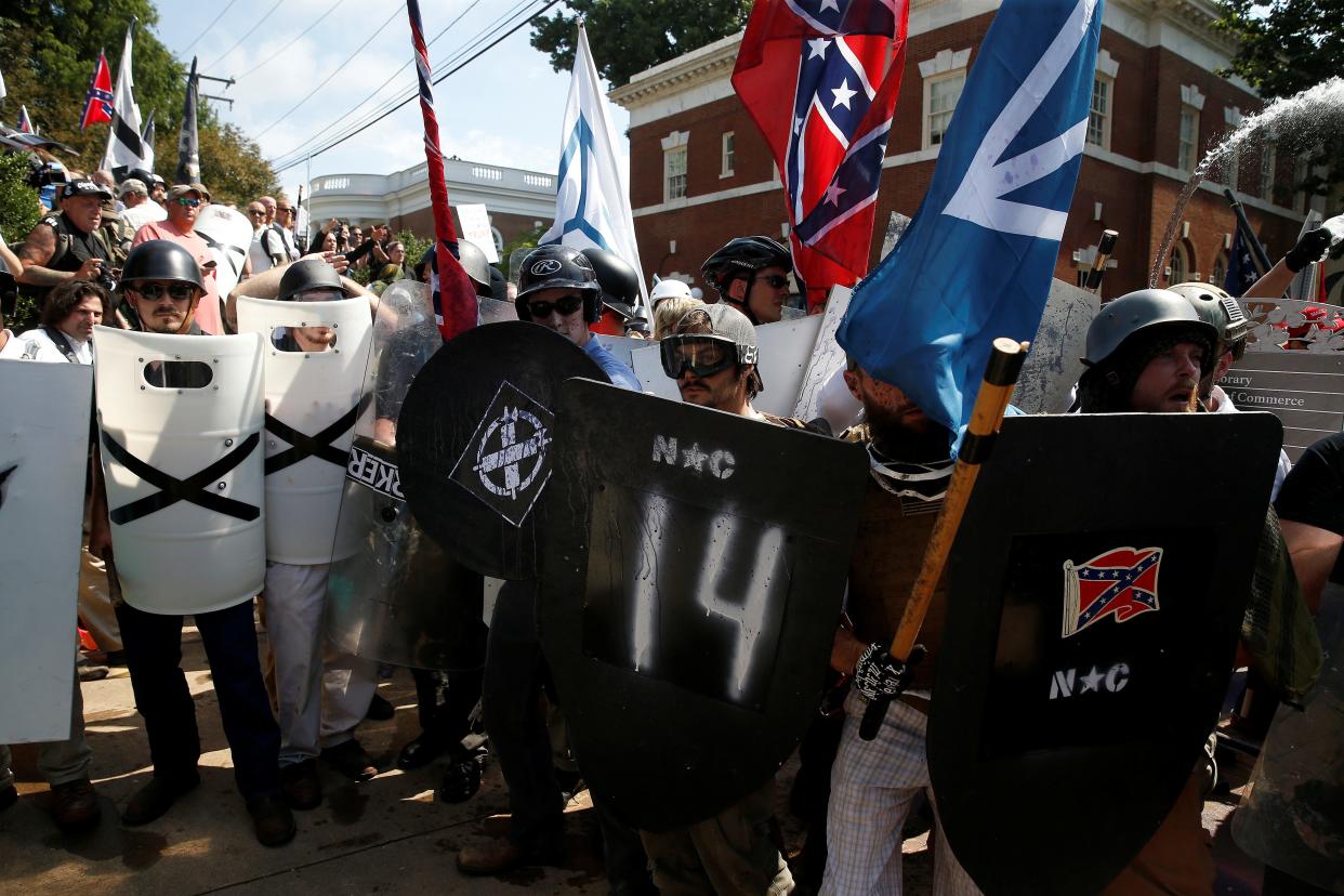 Charlottesville white supremacists 2017