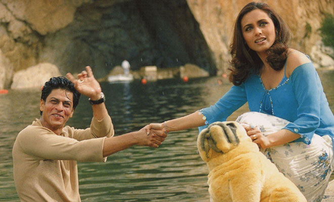 Chalte Chalte – Not sure why every director in the industry offers Shah Rukh characters that fall in love at the drop of a hat. All the Rahuls and Rajs he has ever played need one, just one second to figure – this girl is the one, to hell with her existing boyfriend or fiancé if at all she has one.  Another flick that paints desperate lover picture of King Khan who marries a woman already engaged to some other dude.