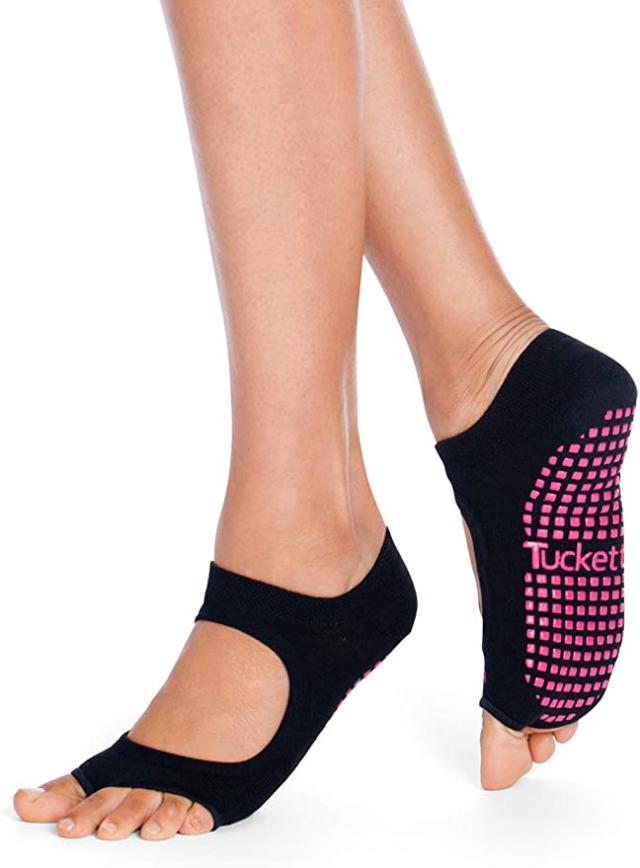 Buy GAIAM Yoga & Barre Grippy Socks Small-Medium 1 Pair Online at