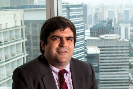 Lawyer Carlos Ayres poses for Reuters in his office in Sao Paulo, Brazil, March 1, 2016. To match Insight BRAZIL-CORRUPTION/COMPLIANCE Picture taken March 1, 2016. REUTERS/Claudio Rossi