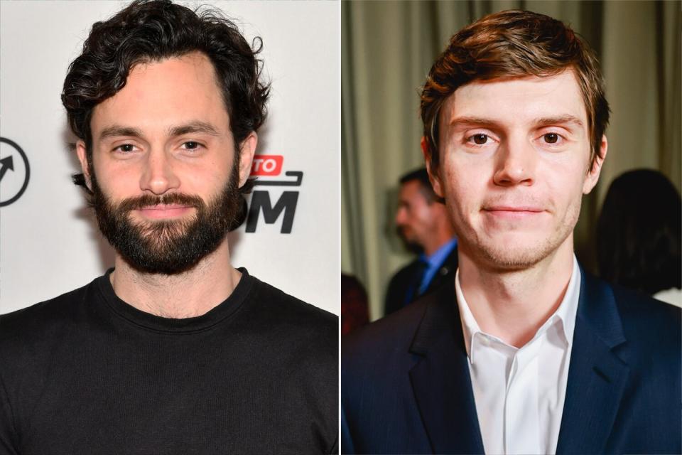 Penn Badgley; evan peters