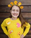 <p>Be every emoji this Halloween with this printable DIY emoji headband. All you need to do is print out the <a href="https://www.merrimentdesign.com/images/DIY-emoji-costume-printable-Merriment-Design.pdf" rel="nofollow noopener" target="_blank" data-ylk="slk:emoji template;elm:context_link;itc:0;sec:content-canvas" class="link ">emoji template</a>, assemble the headband and wear yellow clothing. </p><p><em><a href="https://www.merrimentdesign.com/easy-emoji-halloween-costume-diy-last-minute.php" rel="nofollow noopener" target="_blank" data-ylk="slk:Get the tutorial at Merriment Design »;elm:context_link;itc:0;sec:content-canvas" class="link ">Get the tutorial at Merriment Design »</a></em></p>