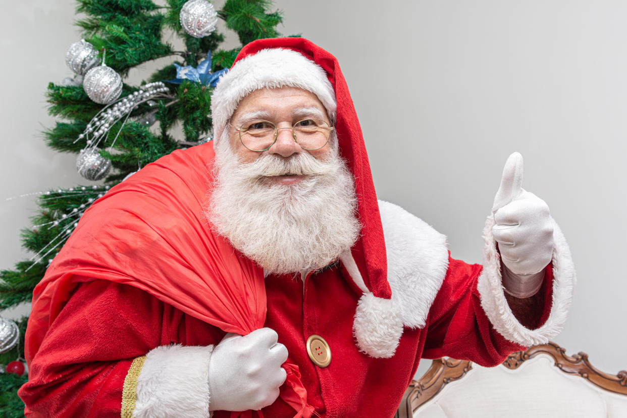 A Canadian shopping mall Santa Claus was fired after administrators saw racy gag images of him on Facebook. (Photo: Getty Images)