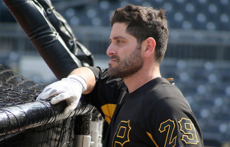 Pirates catcher Francisco Cervelli’s mind is consumed by the implosion in Venezuela. (AP)