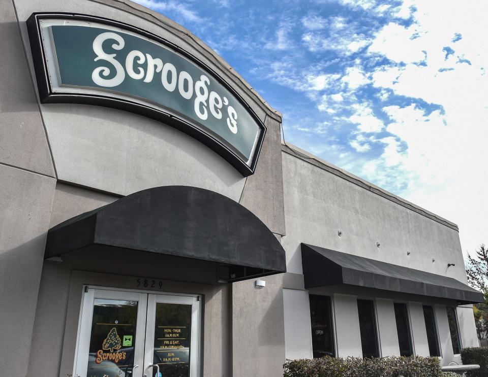 Scrooge's Fine Foods & Drink is one of several local restaurants that are open on Thanksgiving Day.