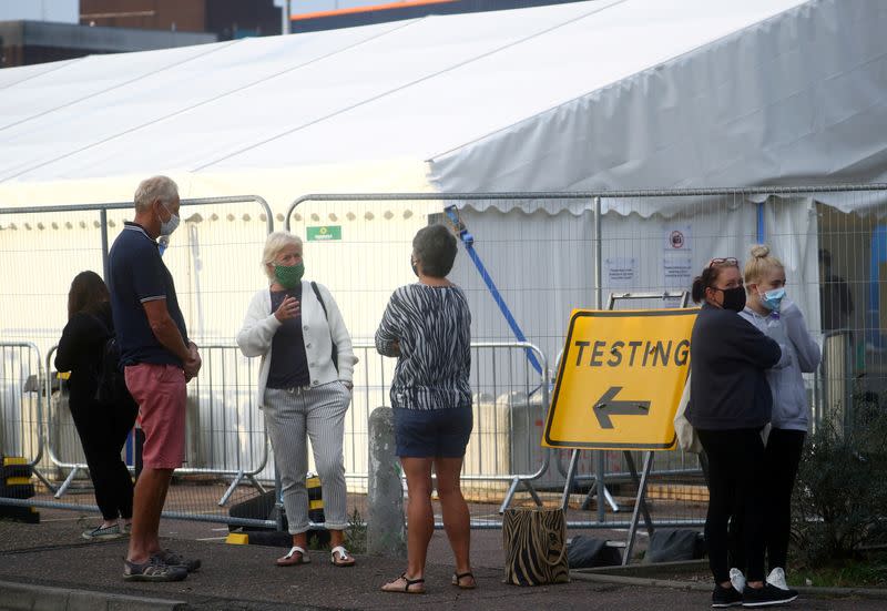 The spread of the coronavirus disease (COVID-19) in Southend-on-sea