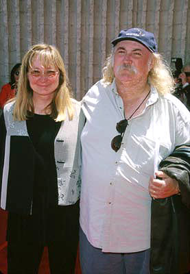 David Crosby and wife at the Westwood premiere of 20th Century Fox's Star Wars: Episode I