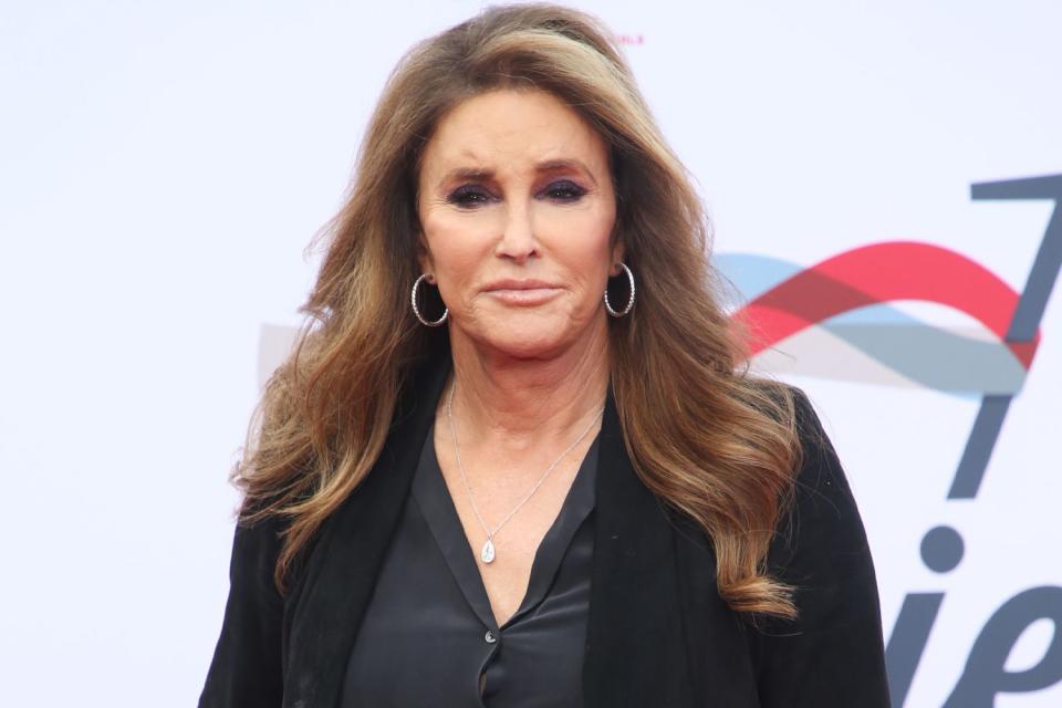 <p>Phillip Faraone/WireImage</p> Caitlyn Jenner attends the 4th Annual Grammy Awards Viewing Party to benefit Janie