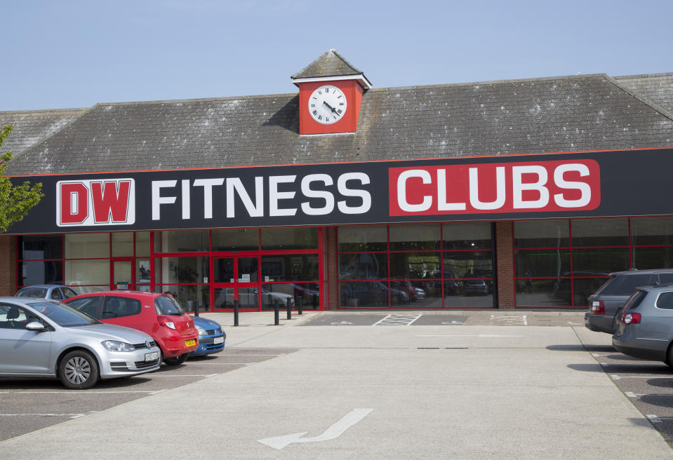 DW Fitness Clubs gym building in central Ipswich, Suffolk, England, UK. (Photo by: Geography Photos/Universal Images Group via Getty Images)