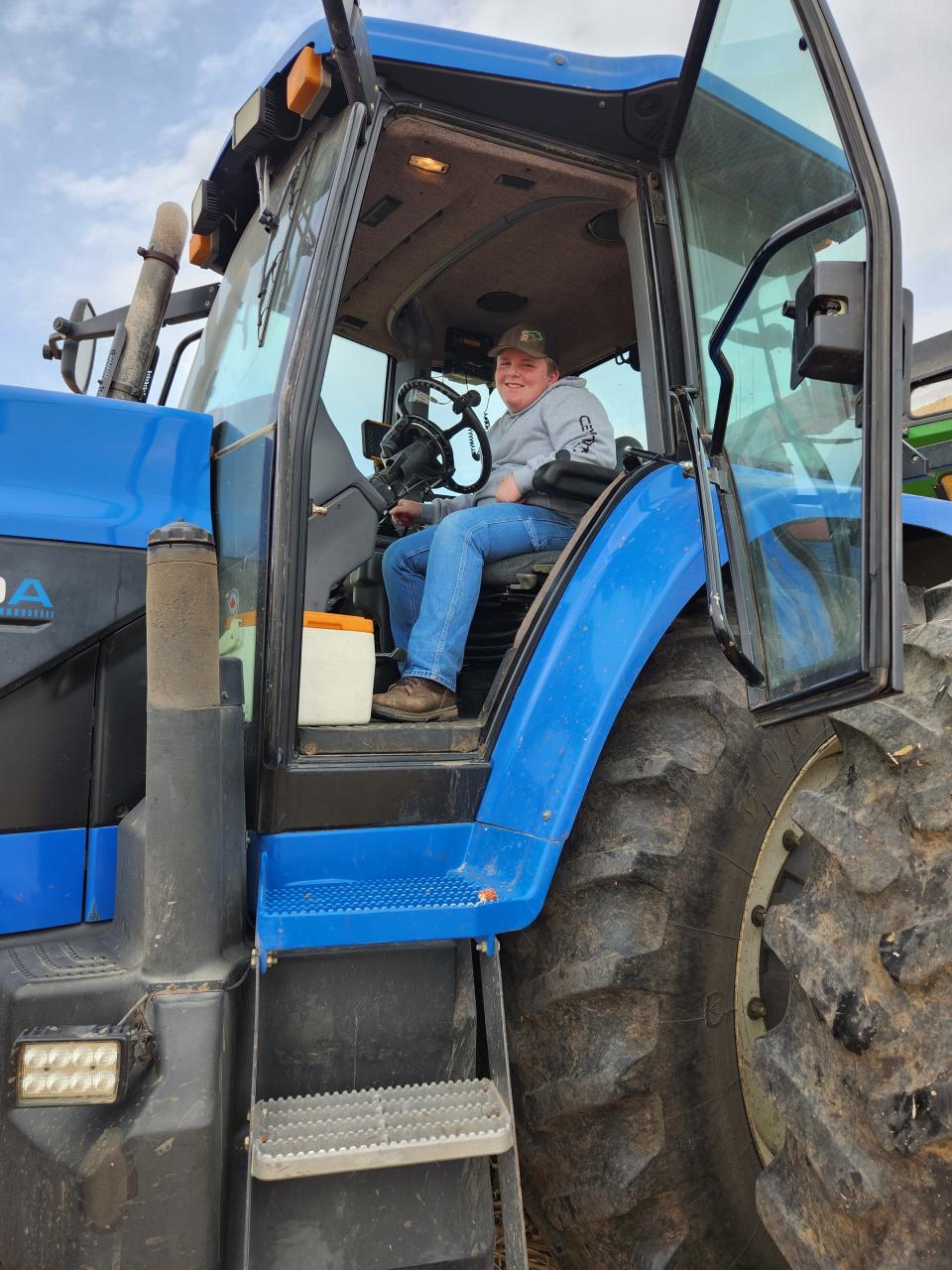 Weston Drake, a 13-year-old who rescued a woman after she fell off a four-wheeler and became trapped under it in June 2023.