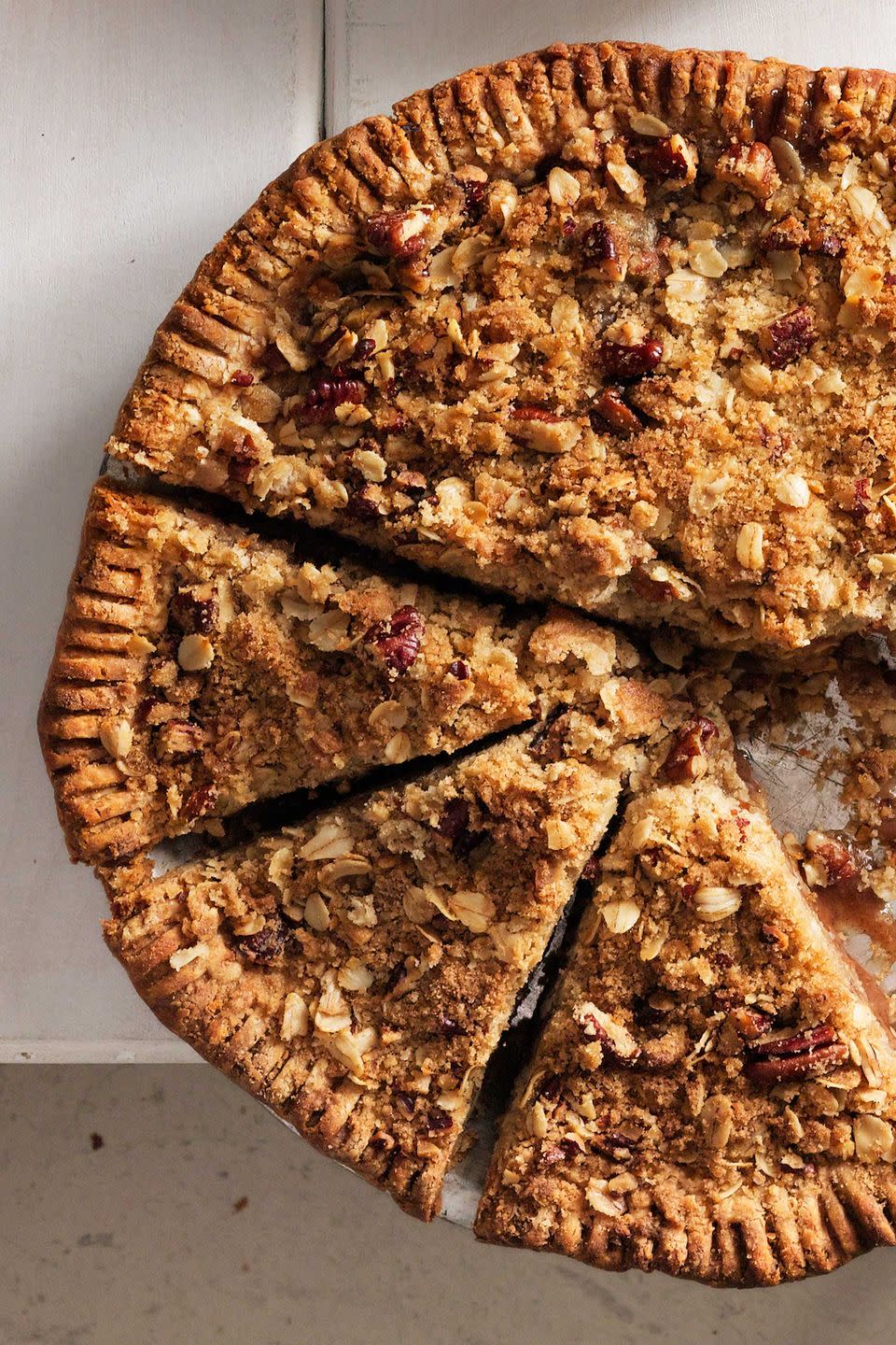 Pear Crumb Pie