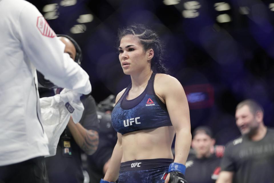 UFC fighter Rachel Ostovich's ex-husband, Arnold Berdon, was sentenced to four years of probation after he pleaded no contest to a charge of assaulting her last year.