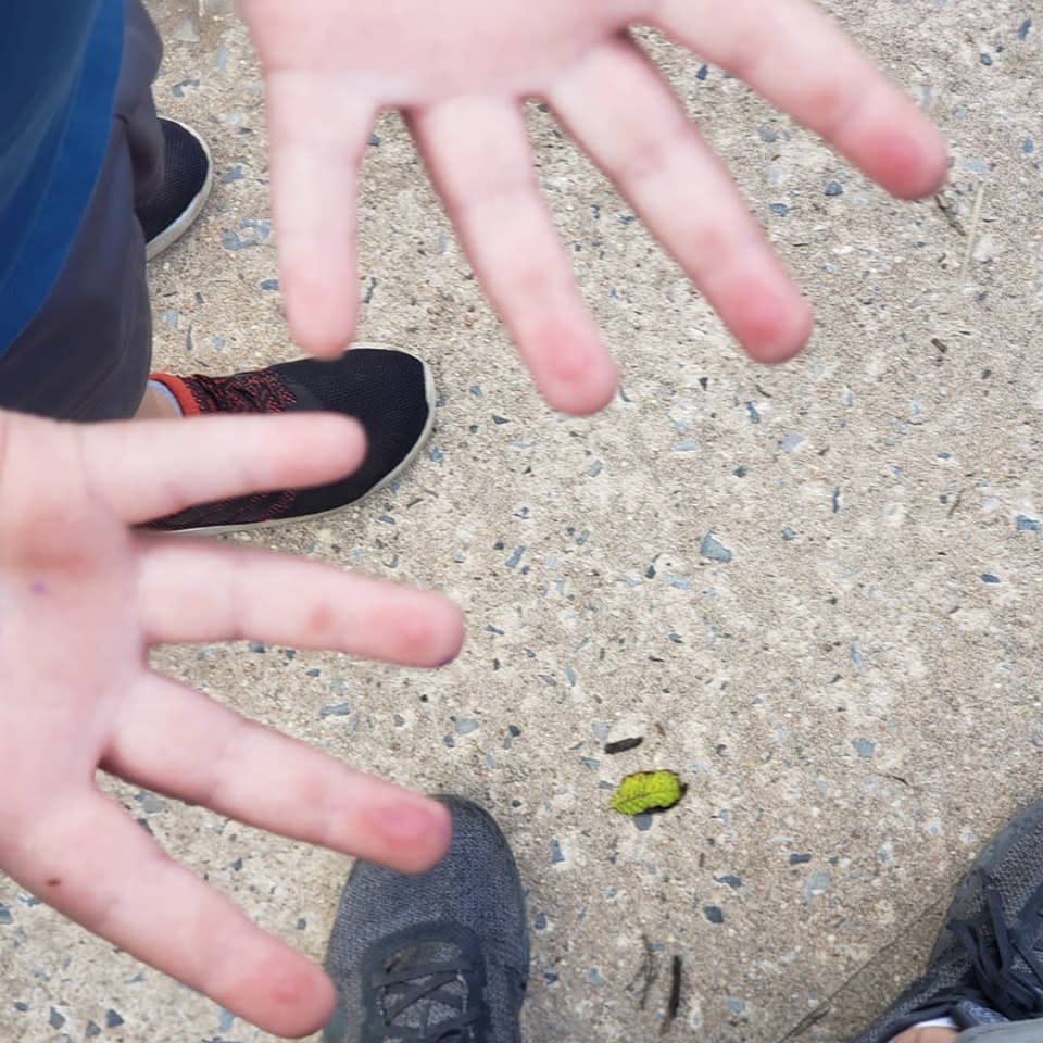 A New Jersey mother claims that her son's fingertips were burned on hot asphalt during a punishment by three summer camp counselors. (Photo: Facebook screenshot)