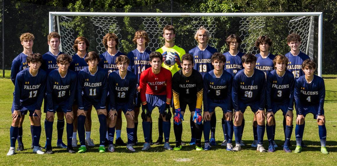 The Palmer Trinity boys’ soccer team won a district title.