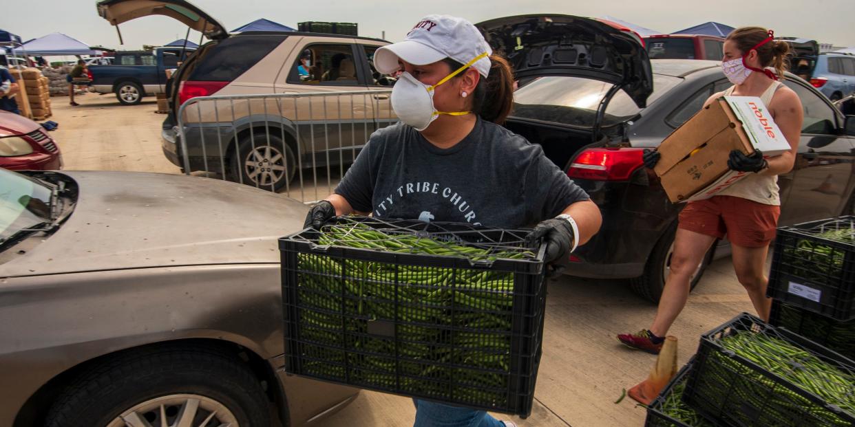 San Antonio Food Bank Workers