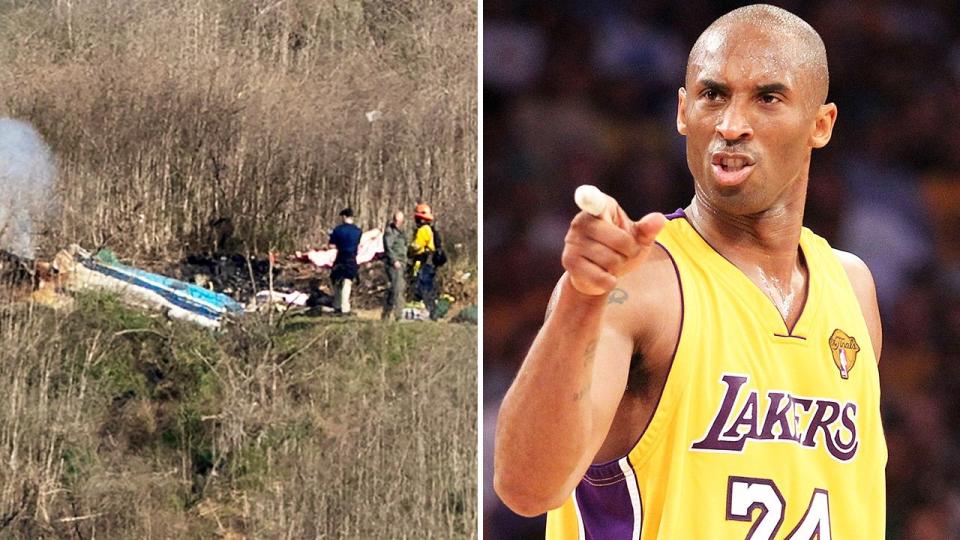 Kobe Bryant was killed in a helicopter crash in California. Image: Getty 