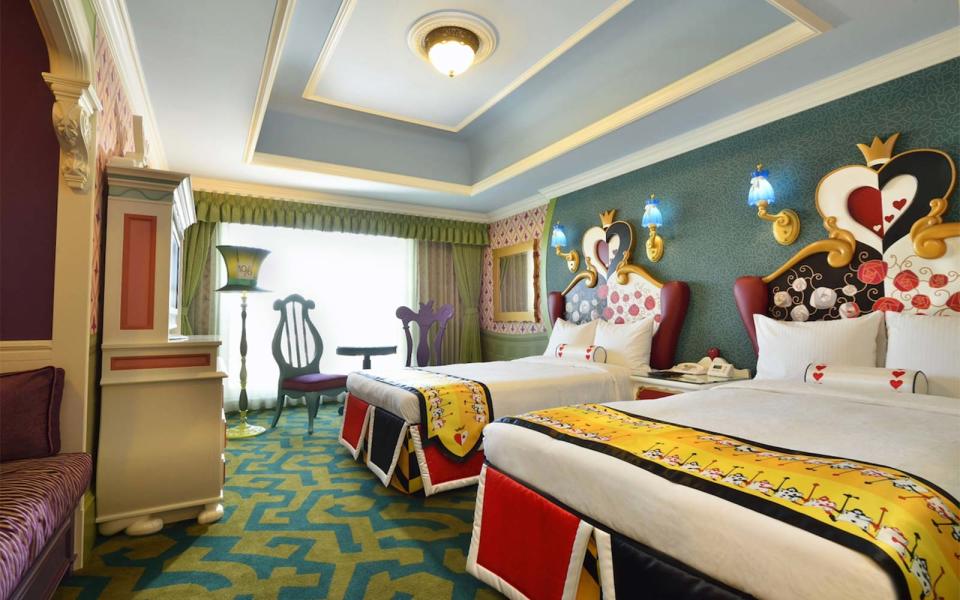 Disney Character Rooms at Tokyo Disneyland Hotel