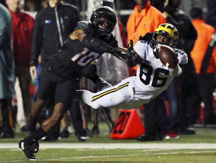 Michigan wide receiver Jehu Chesson (86). (AP)