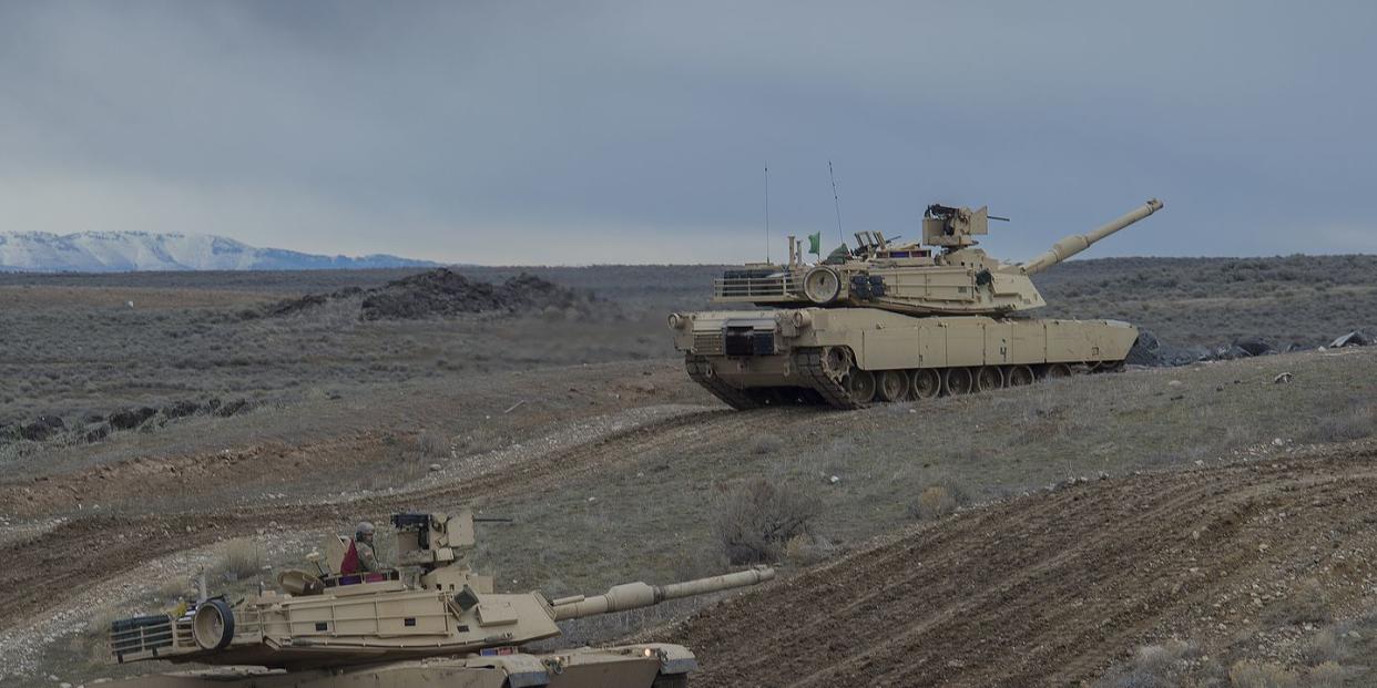 Abrams Tank Live Fire Exercise