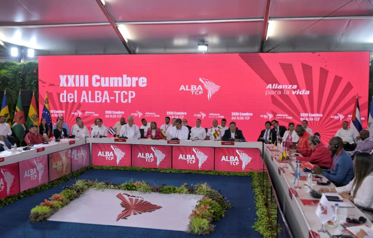 La Alianza Bolivariana para los Pueblos de Nuestra América (ALBA) celebra su XXIII Cumbre en Caracas el 24 de abril de 2024 (JUAN BARRETO)