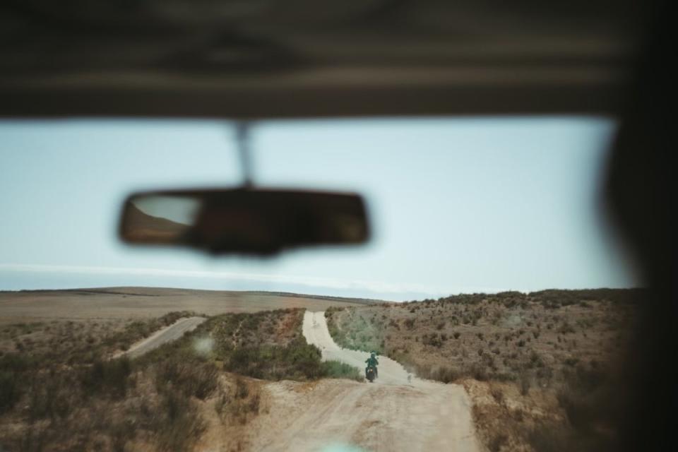 Driving near Punta San José, Baja California (Kara)