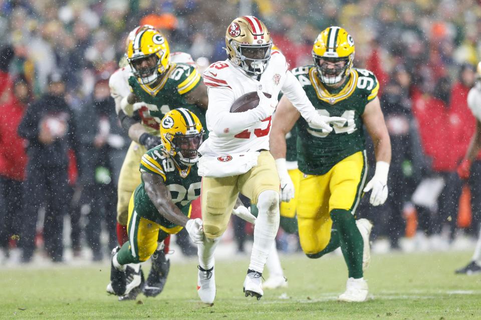 Will Deebo Samuel and the San Francisco 49ers beat the Green Bay Packers in their NFL Playoffs game on Saturday?