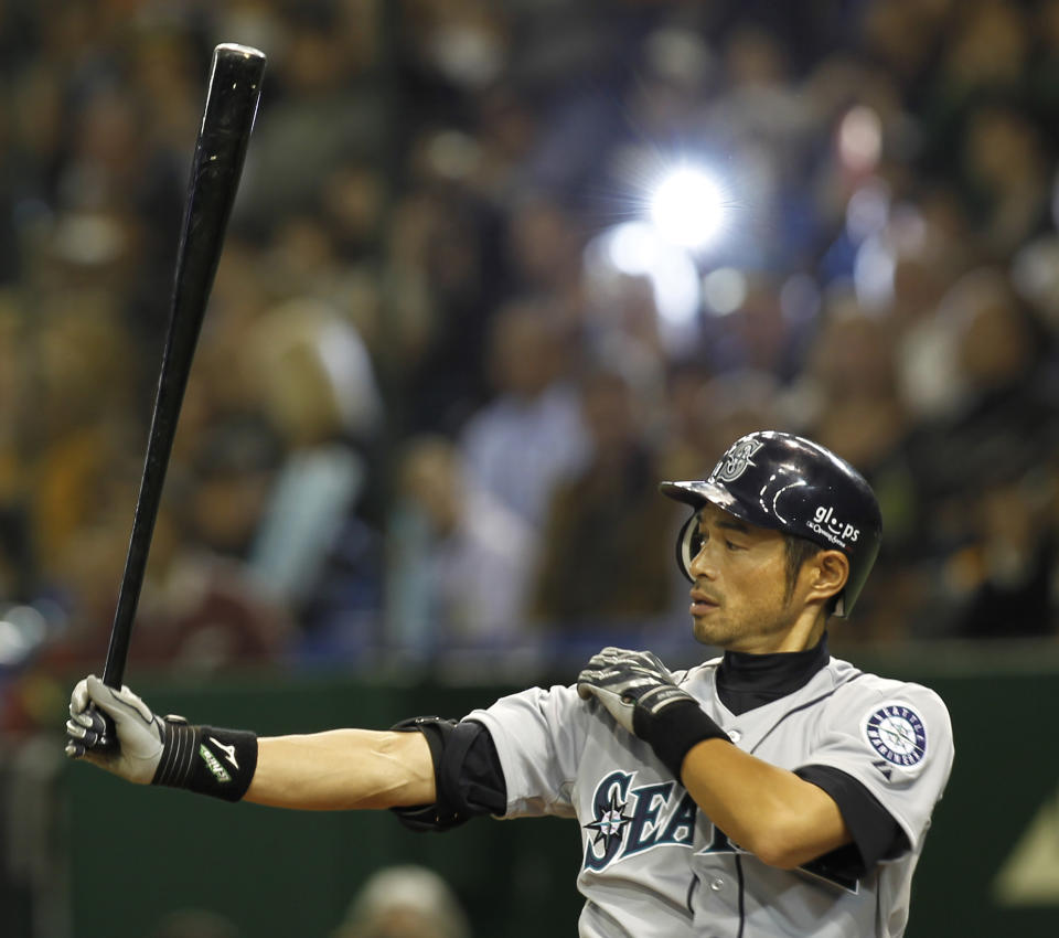 Ichiro Suzuki was a superstar in Seattle. (AP Photo/Koji Sasahara)
