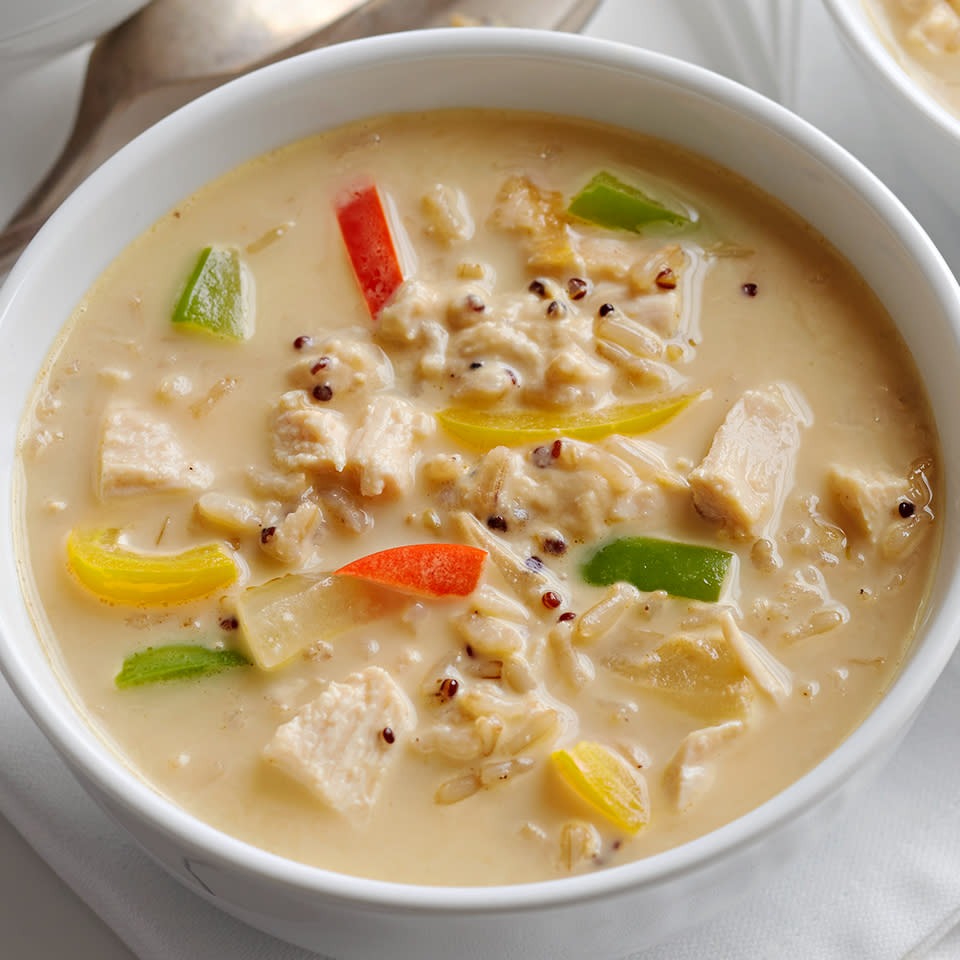 Chicken Hummus Soup