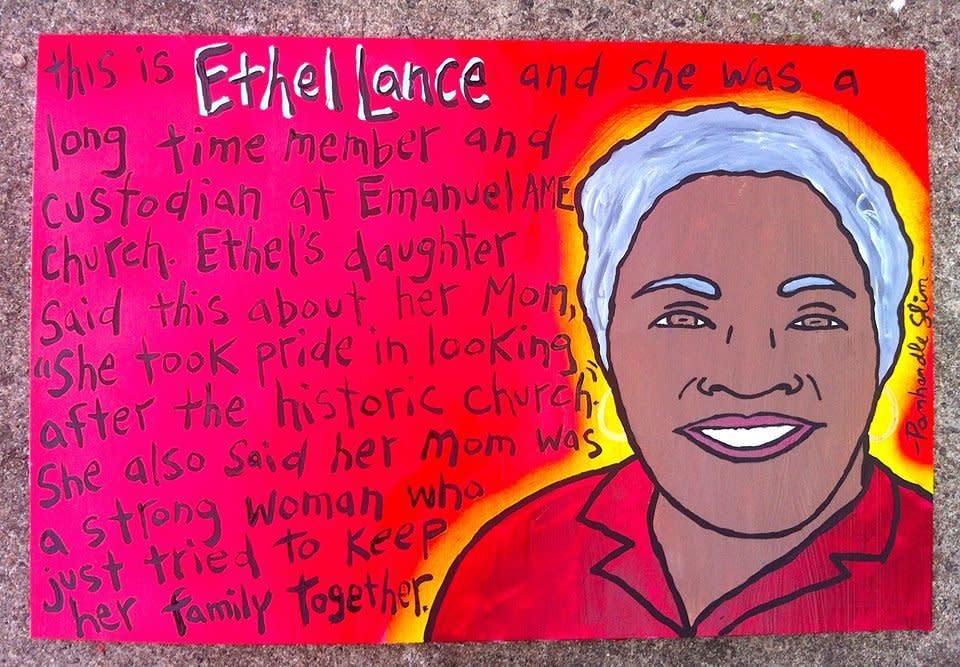 "I started this series with Rev. Sen. Clementa Pinckney and ended with Ethel Lance," Panhandle Slim wrote. "One preached the word from the pulpit of Emanuel AME church and he worked hard to keep his congregation's soul clean. One worked in the Emanuel AME and she worked hard to keep the entire sanctuary clean and she preached the word too. What an amazing group of people these nine people are."