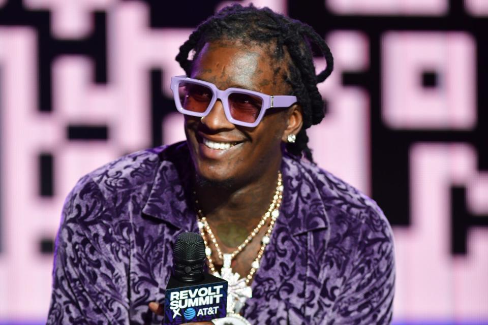 Young Thug attends 2021 Revolt Summit